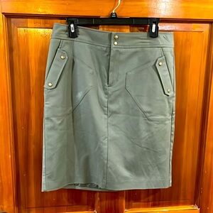 Worthington Olive Green Maxi Skirt size 10